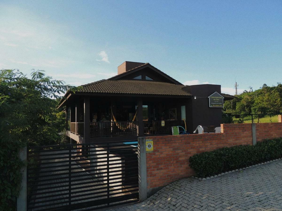 شقة Casa Marrom Do Chef Araranguá المظهر الخارجي الصورة